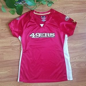 NFL San Francisco 49ers Top with Rhinestones